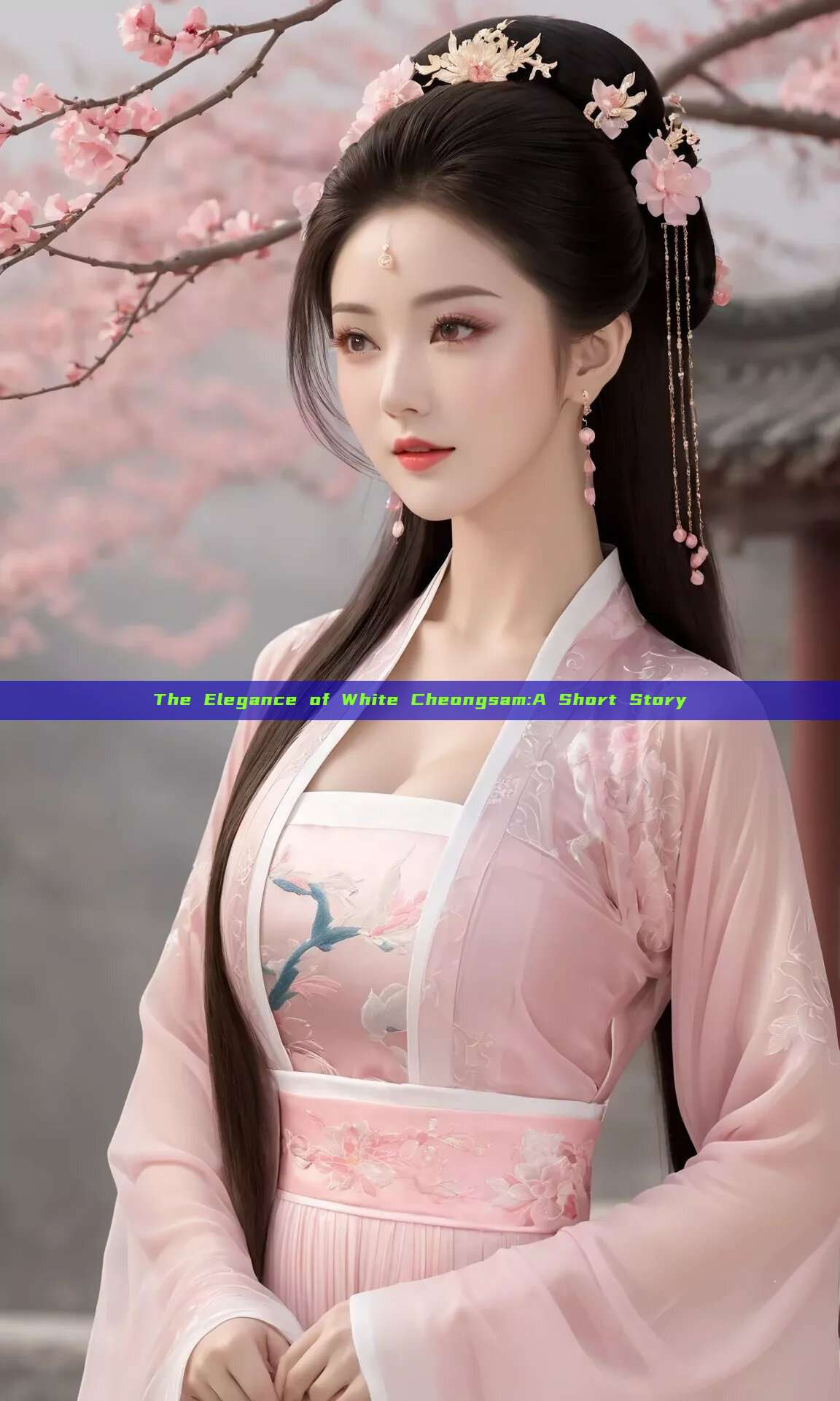The Elegance of White Cheongsam:A Short Story The Elegance of White Cheongsam:A Short Story
