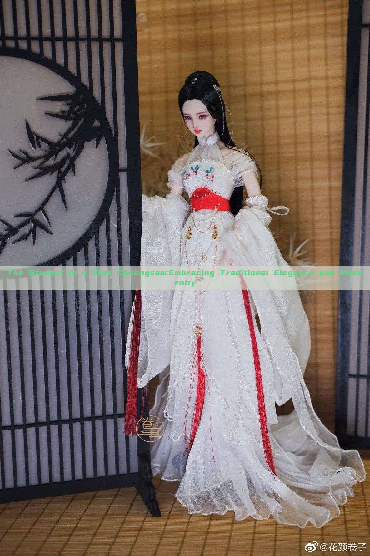 The Student in a Blue Cheongsam:Embracing Traditional Elegance and Modernity The Student in a Blue Cheongsam:Embracing Traditional Elegance and Modernity