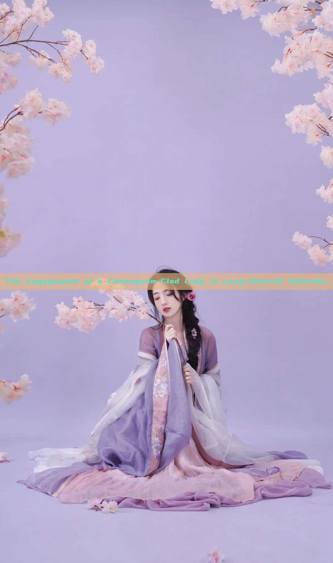 The Engagement of a Cheongsam-Clad Lady in Long-Sleeved Splendor The Engagement of a Cheongsam-Clad Lady in Long-Sleeved Splendor