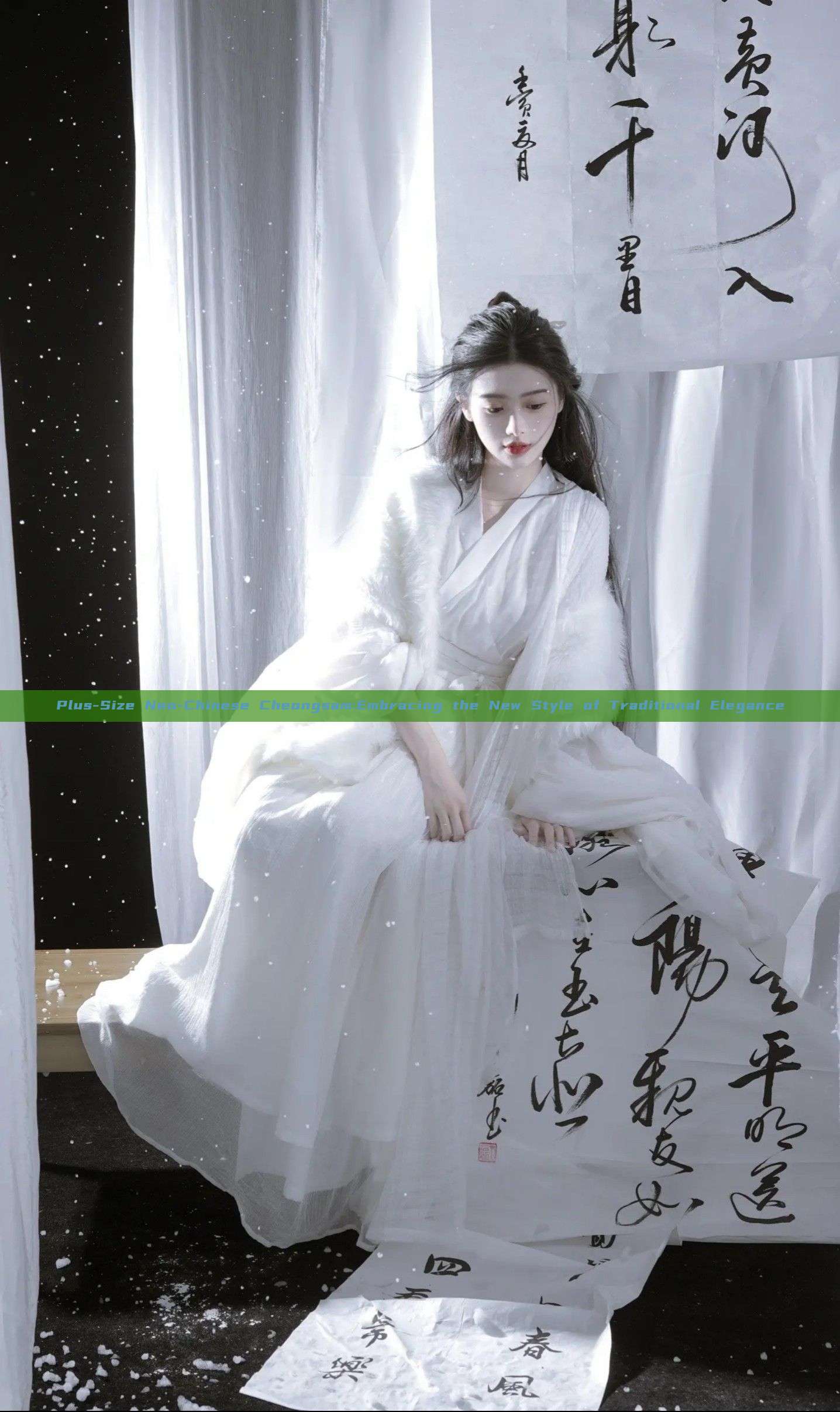 Plus-Size Neo-Chinese Cheongsam:Embracing the New Style of Traditional Elegance Plus-Size Neo-Chinese Cheongsam:Embracing the New Style of Traditional Elegance