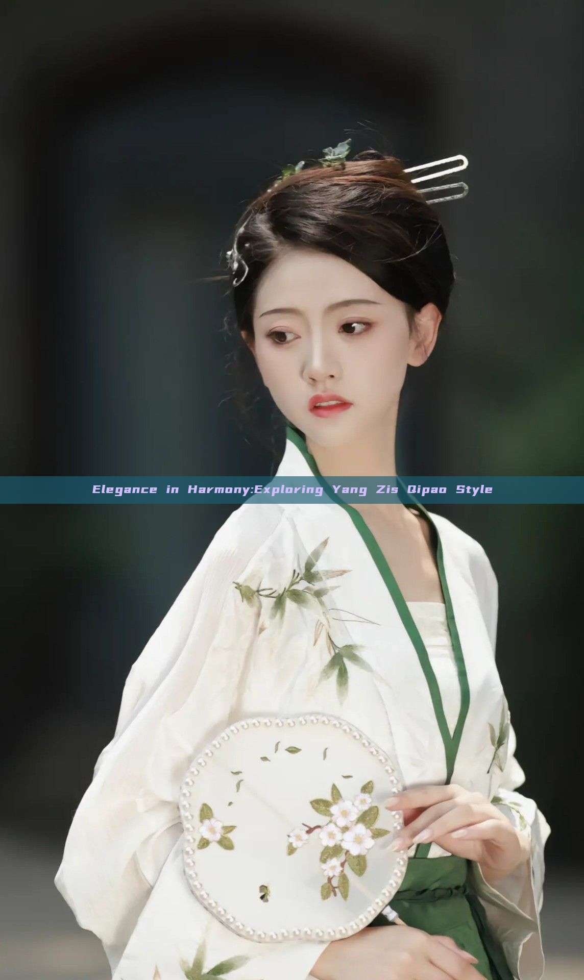 Elegance in Harmony:Exploring Yang Zis Qipao Style Elegance in Harmony:Exploring Yang Zis Qipao Style