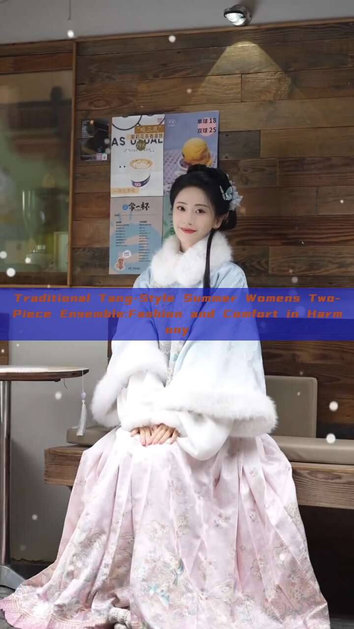 Traditional Tang-Style Summer Womens Two-Piece Ensemble:Fashion and Comfort in Harmony Traditional Tang-Style Summer Womens Two-Piece Ensemble:Fashion and Comfort in Harmony