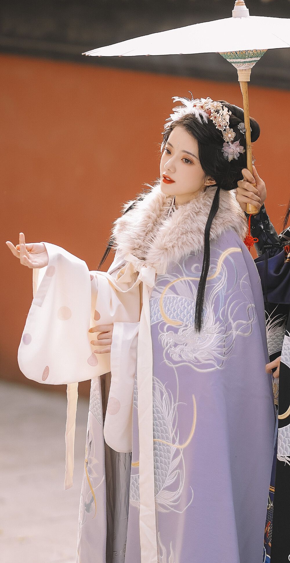 Winter Fashion:The Combination of Hanfu Top and Horseface Skirt Winter Fashion:The Combination of Hanfu Top and Horseface Skirt