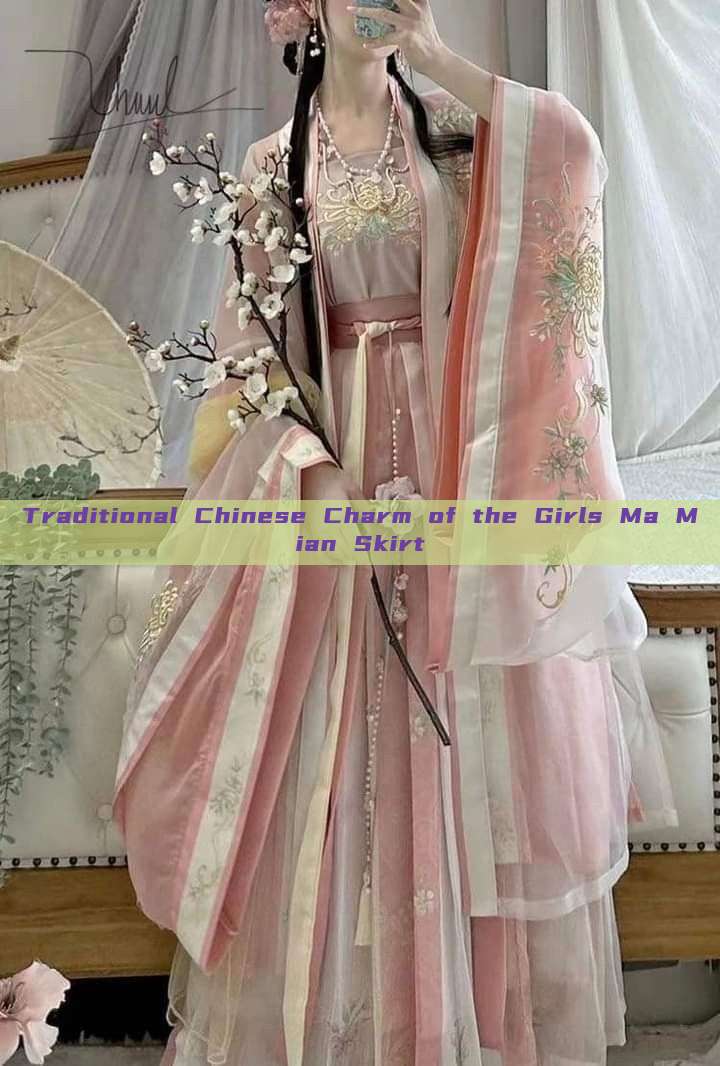 Traditional Chinese Charm of the Girls Ma Mian Skirt
