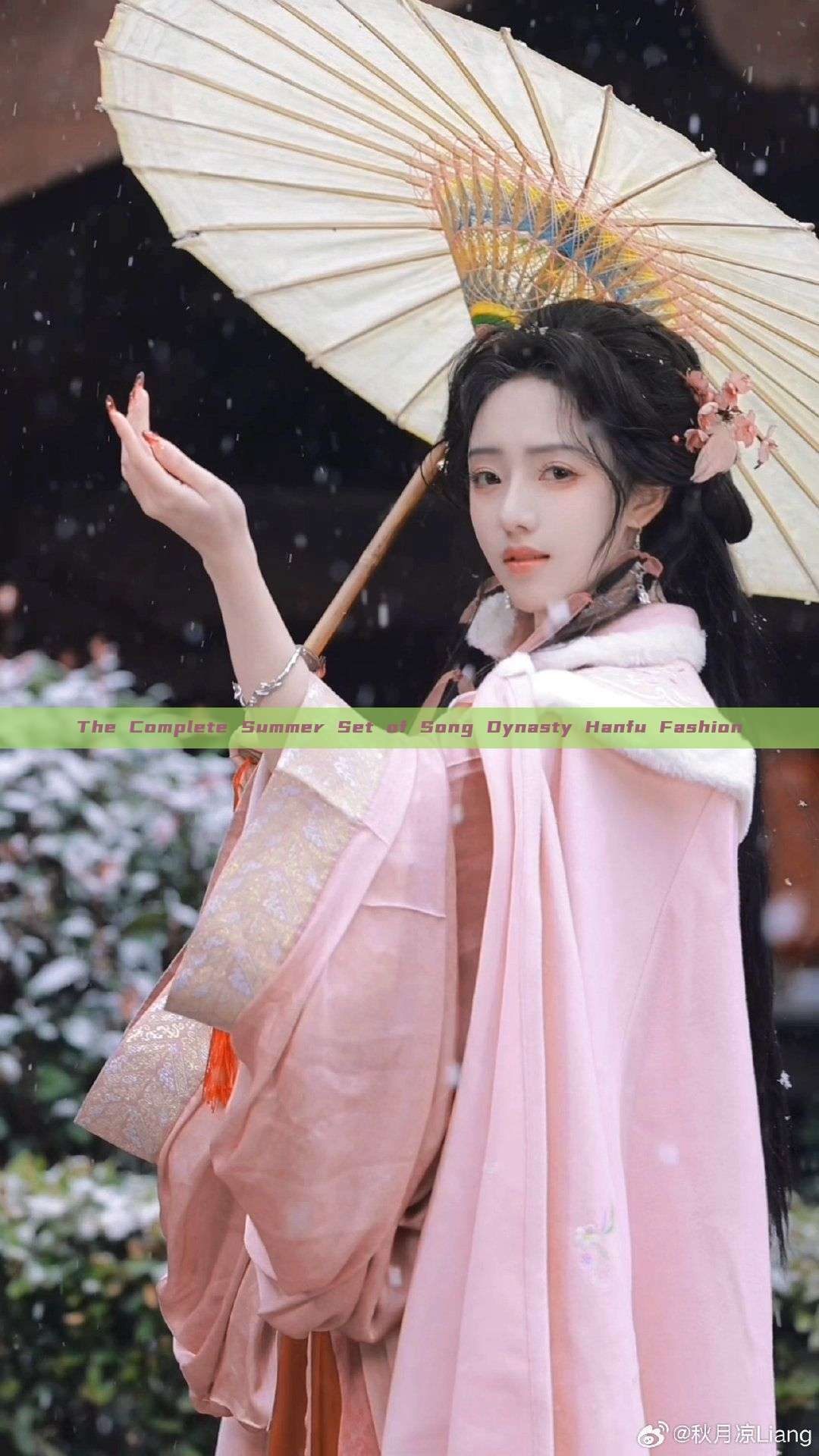 The Complete Summer Set of Song Dynasty Hanfu Fashion The Complete Summer Set of Song Dynasty Hanfu Fashion