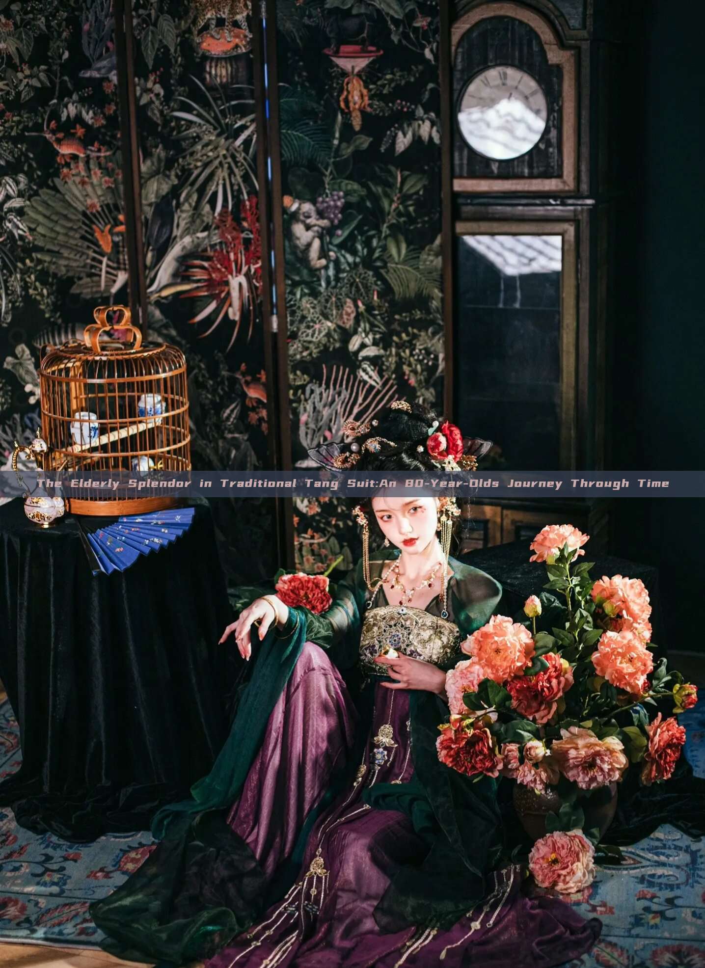 The Elderly Splendor in Traditional Tang Suit:An 80-Year-Olds Journey Through Time The Elderly Splendor in Traditional Tang Suit:An 80-Year-Olds Journey Through Time