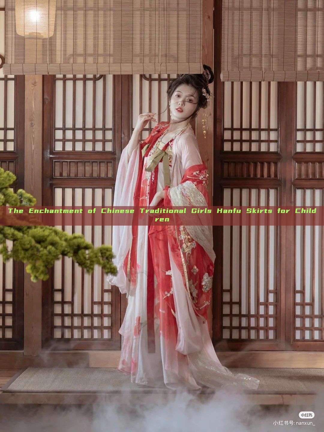 The Enchantment of Chinese Traditional Girls Hanfu Skirts for Children The Enchantment of Chinese Traditional Girls Hanfu Skirts for Children