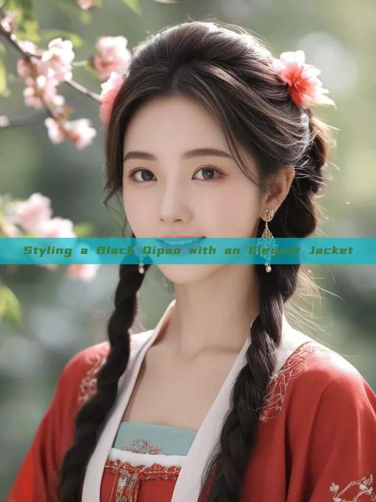 Styling a Black Qipao with an Elegant Jacket Styling a Black Qipao with an Elegant Jacket