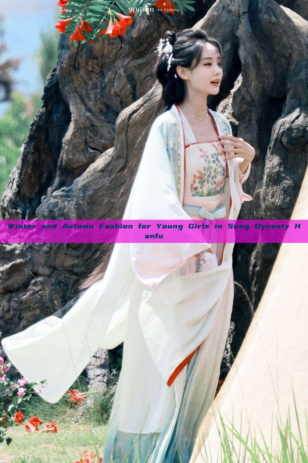 Winter and Autumn Fashion for Young Girls in Song Dynasty Hanfu Winter and Autumn Fashion for Young Girls in Song Dynasty Hanfu