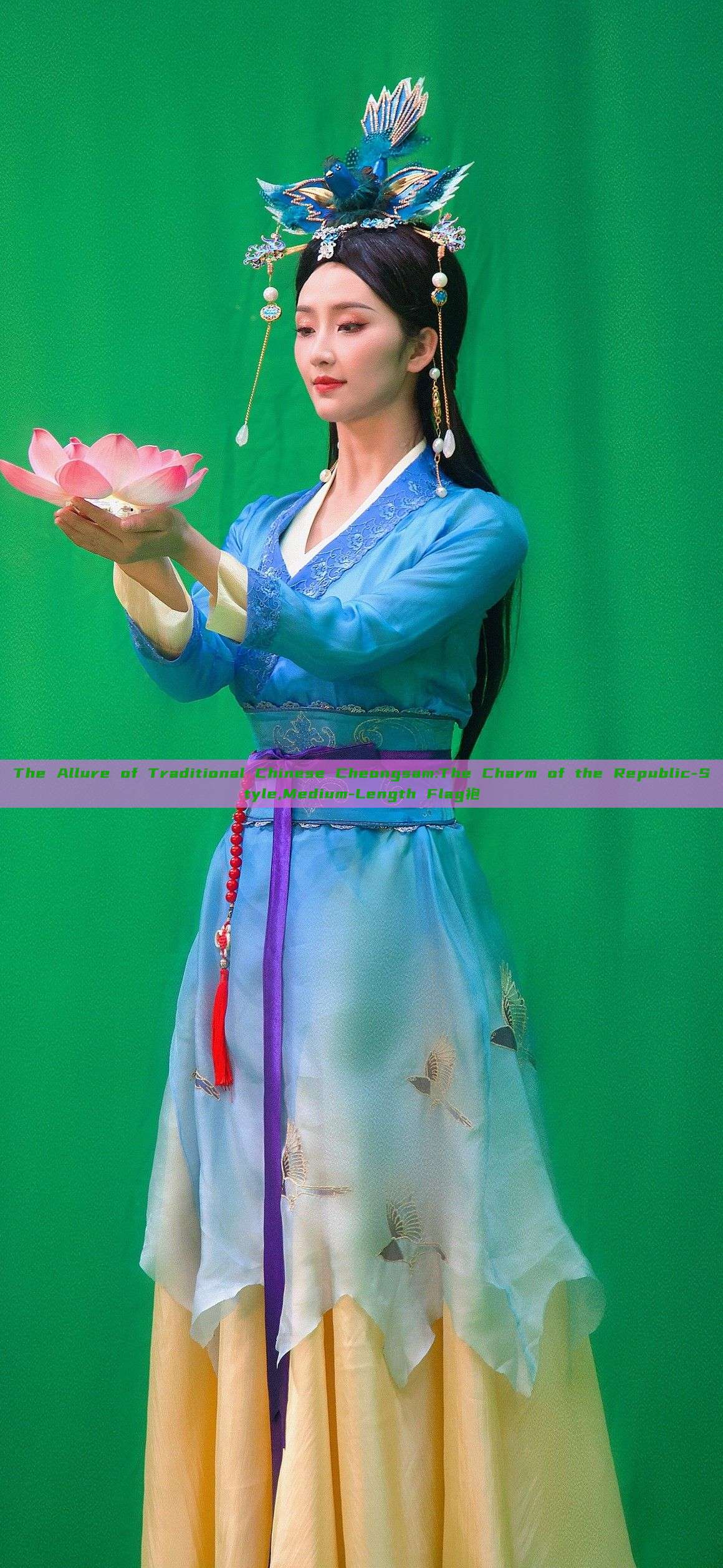 The Allure of Traditional Chinese Cheongsam:The Charm of the Republic-Style,Medium-Length Flag袍 The Allure of Traditional Chinese Cheongsam:The Charm of the Republic-Style,Medium-Length Flag袍