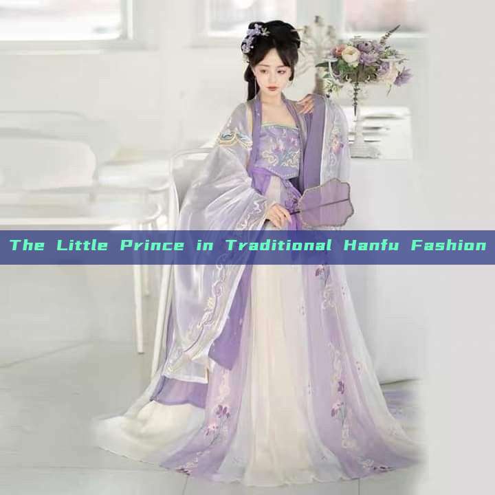 The Little Prince in Traditional Hanfu Fashion