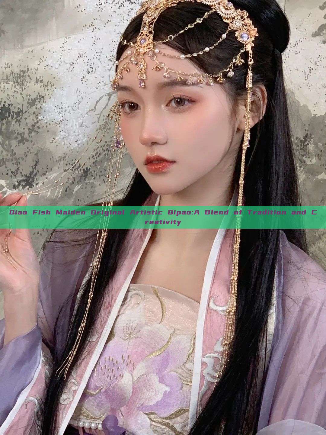 Qiao Fish Maiden Original Artistic Qipao:A Blend of Tradition and Creativity Qiao Fish Maiden Original Artistic Qipao:A Blend of Tradition and Creativity