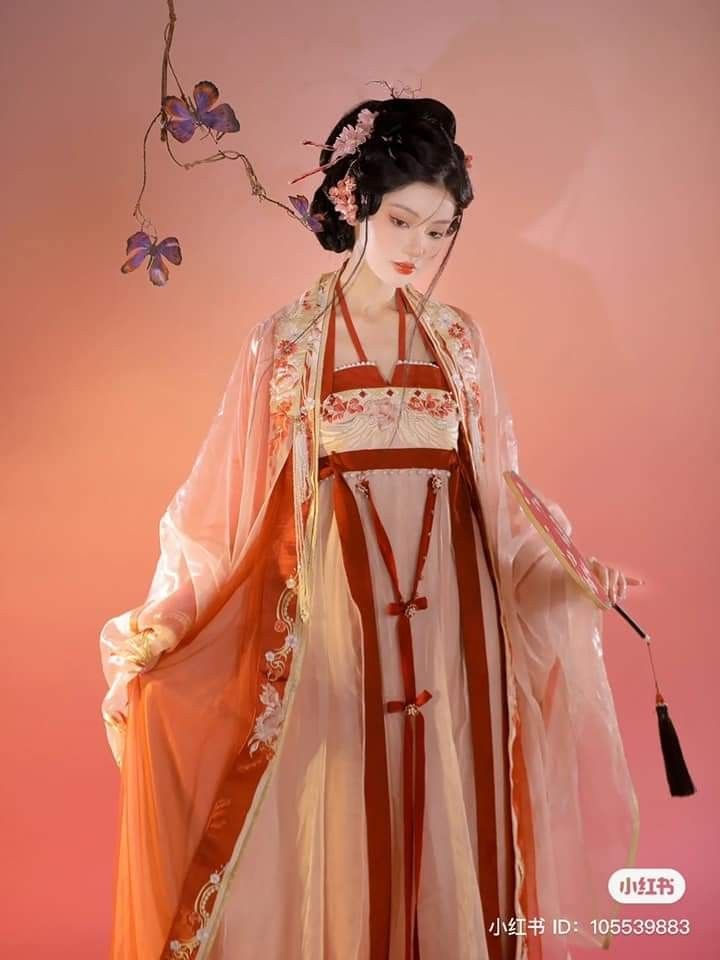 Lihua Crossing:Original Hanfu Soft Smoke Silk Lihua Crossing:Original Hanfu Soft Smoke Silk