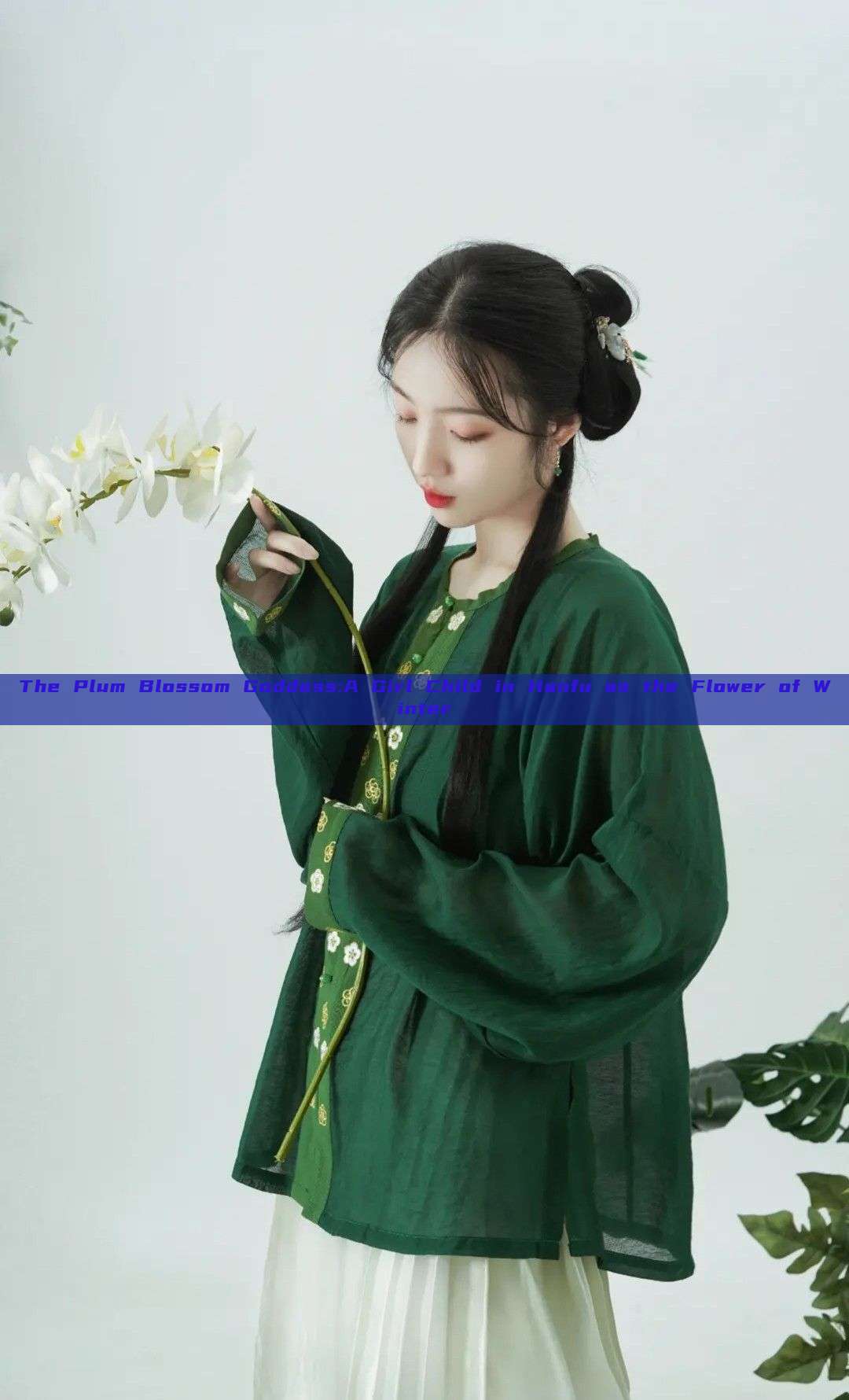The Plum Blossom Goddess:A Girl Child in Hanfu as the Flower of Winter The Plum Blossom Goddess:A Girl Child in Hanfu as the Flower of Winter