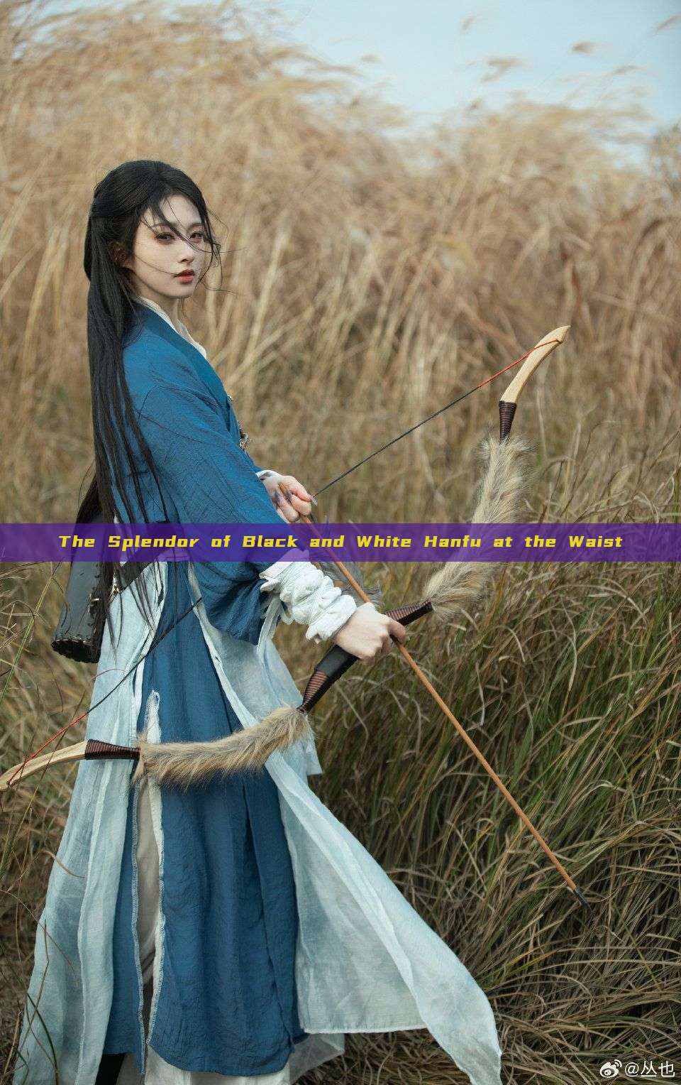 The Splendor of Black and White Hanfu at the Waist The Splendor of Black and White Hanfu at the Waist