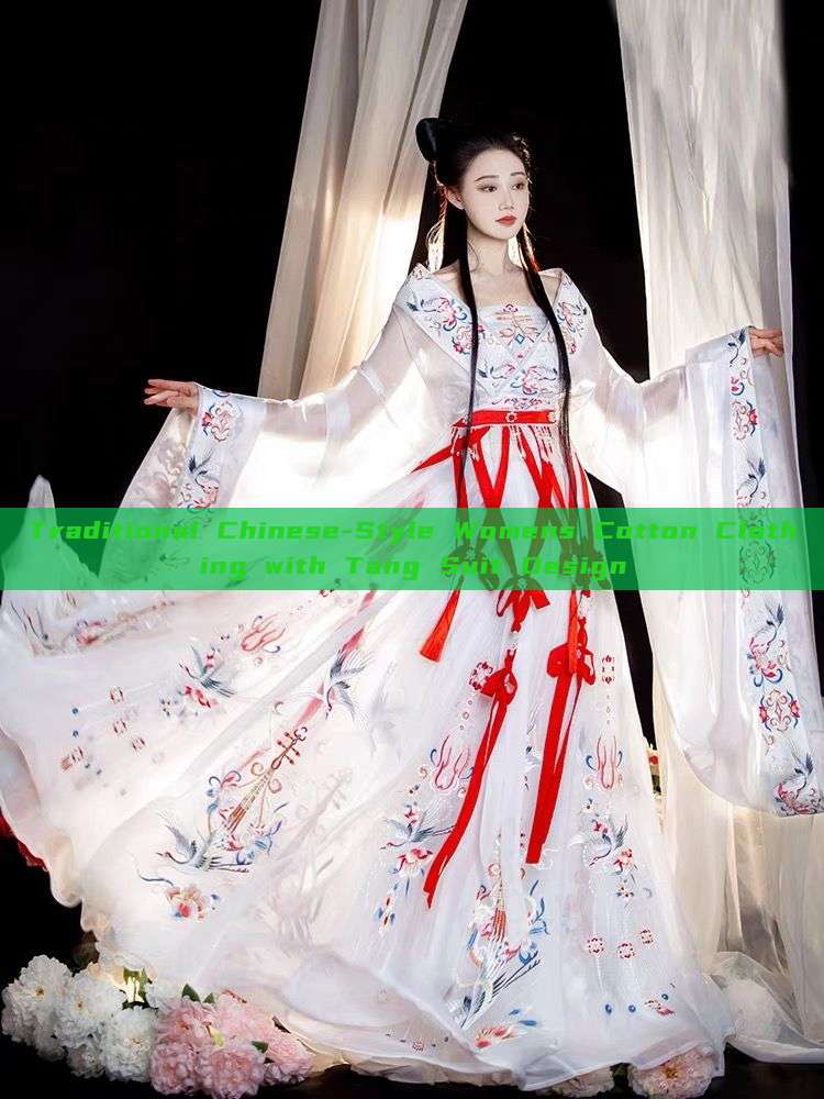 Traditional Chinese-Style Womens Cotton Clothing with Tang Suit Design Traditional Chinese-Style Womens Cotton Clothing with Tang Suit Design