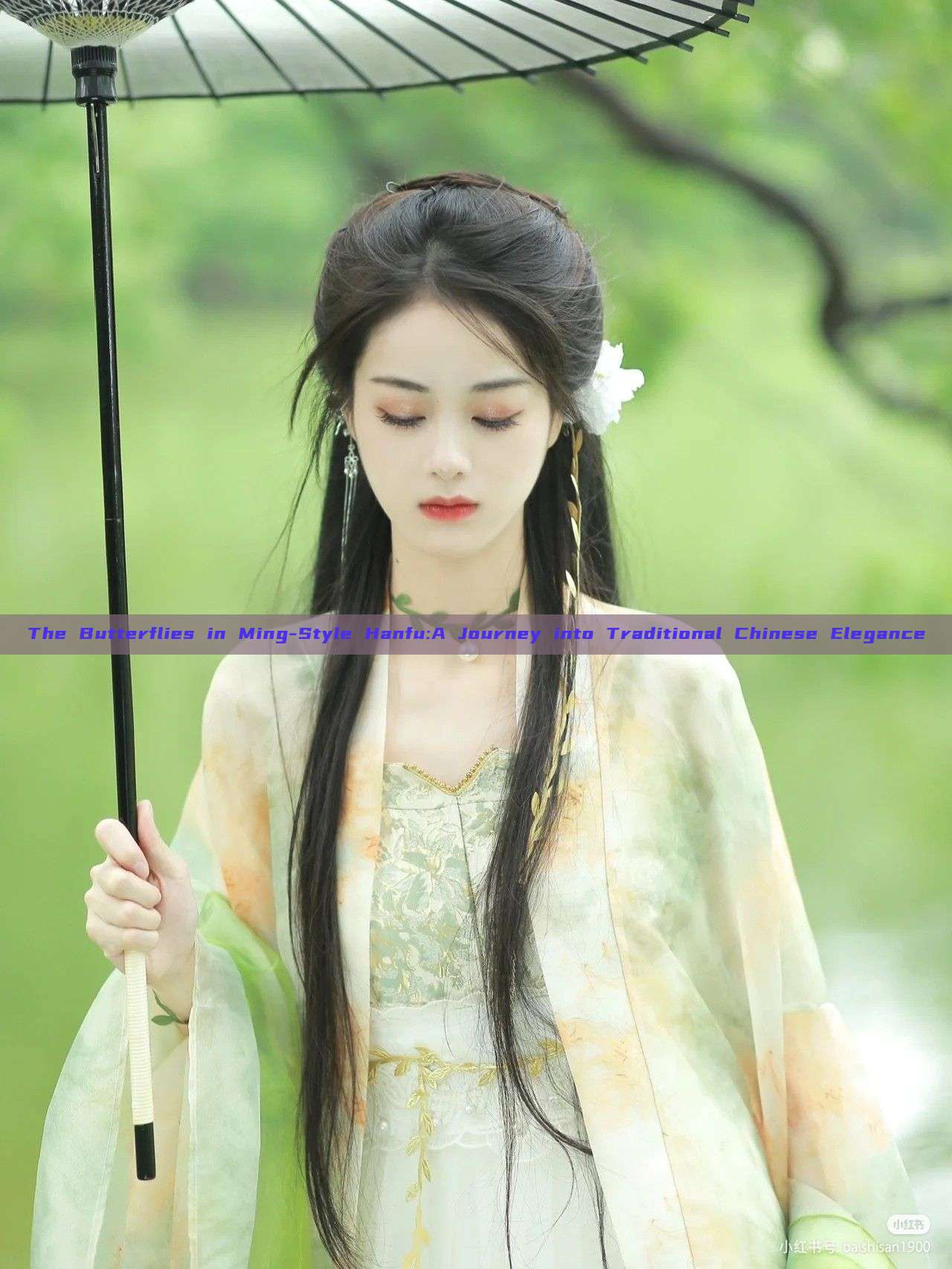 The Butterflies in Ming-Style Hanfu:A Journey into Traditional Chinese Elegance The Butterflies in Ming-Style Hanfu:A Journey into Traditional Chinese Elegance