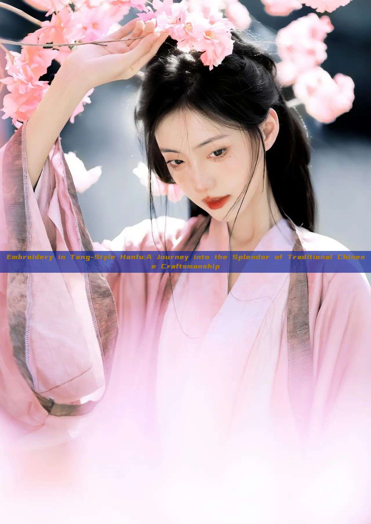 Embroidery in Tang-Style Hanfu:A Journey into the Splendor of Traditional Chinese Craftsmanship Embroidery in Tang-Style Hanfu:A Journey into the Splendor of Traditional Chinese Craftsmanship