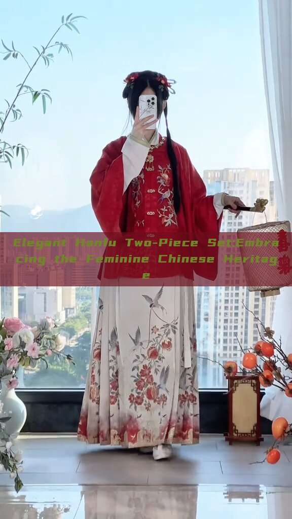 Elegant Hanfu Two-Piece Set:Embracing the Feminine Chinese Heritage Elegant Hanfu Two-Piece Set:Embracing the Feminine Chinese Heritage