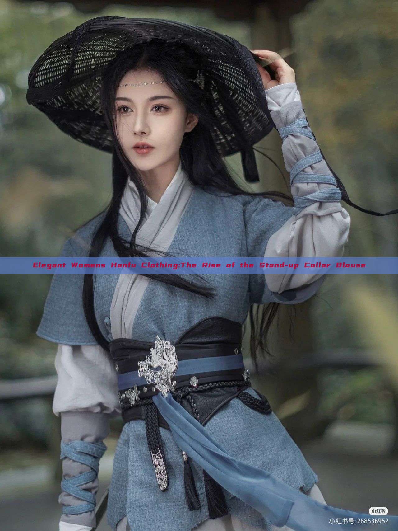 Elegant Womens Hanfu Clothing:The Rise of the Stand-up Collar Blouse