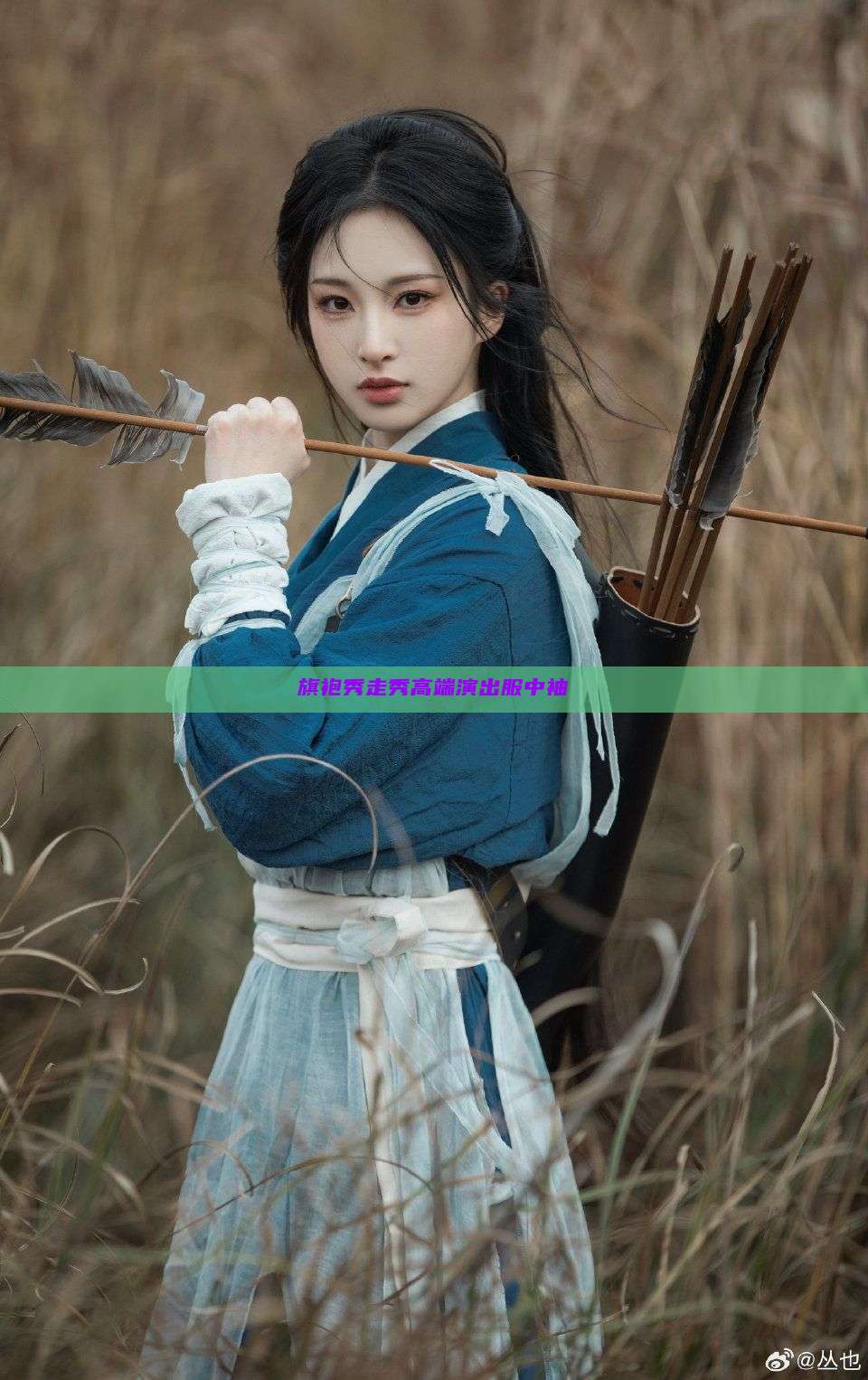 旗袍秀走秀高端演出服中袖 旗袍秀走秀高端演出服中袖