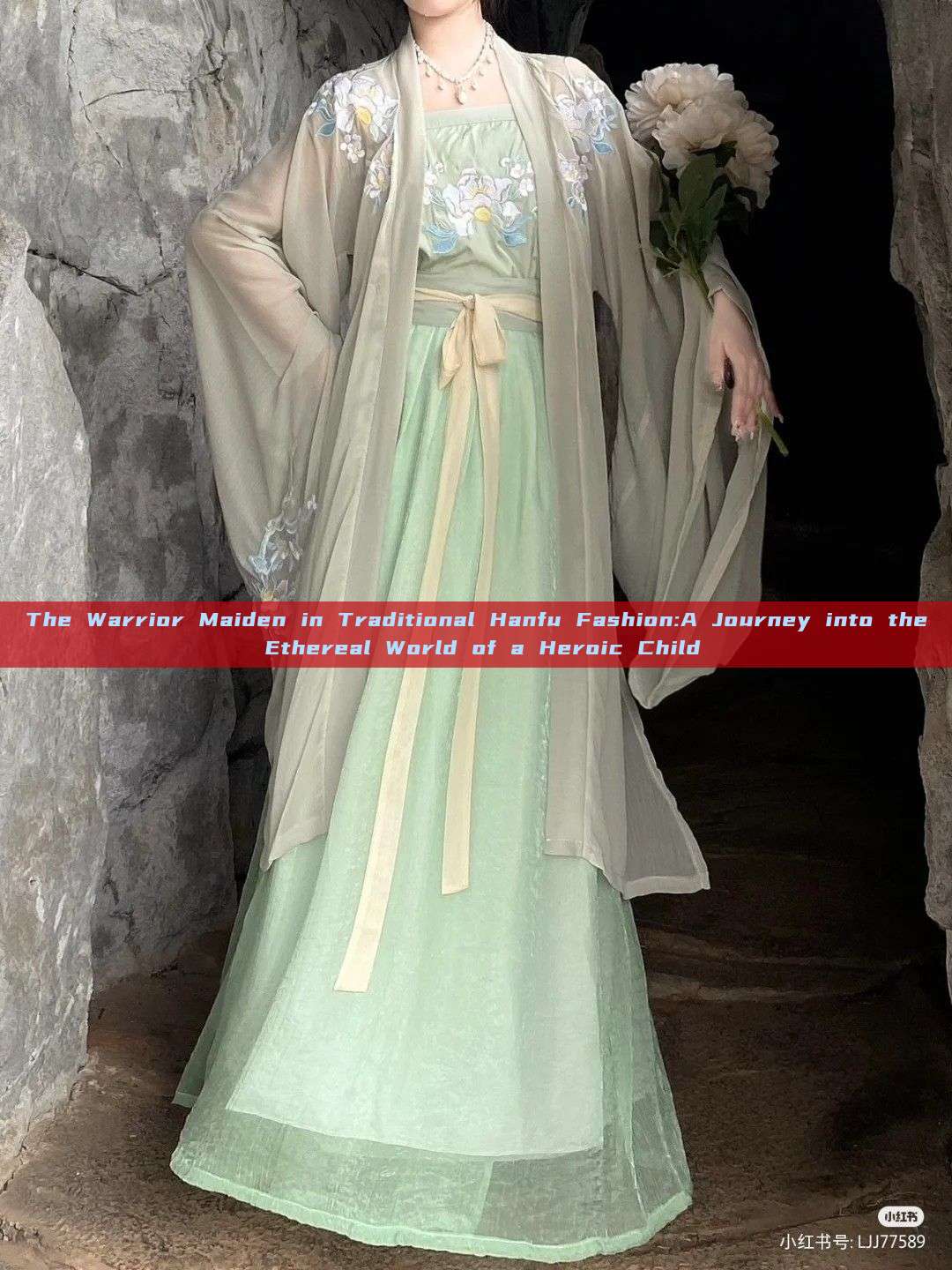 The Warrior Maiden in Traditional Hanfu Fashion:A Journey into the Ethereal World of a Heroic Child