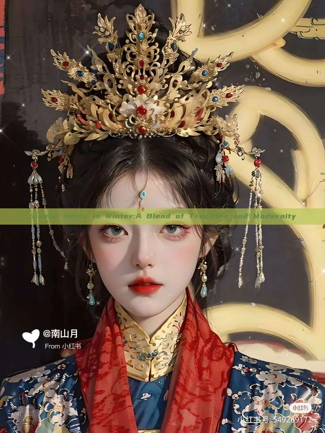 Qibobo Hanfu in Winter:A Blend of Tradition and Modernity