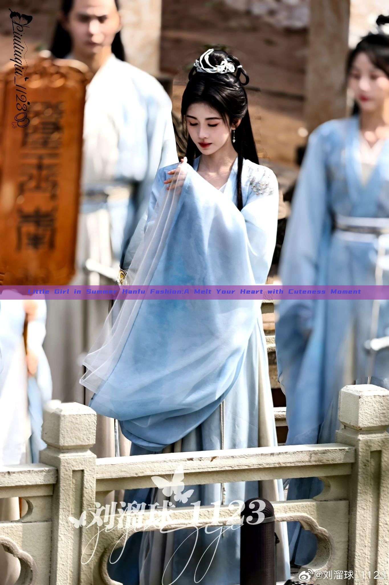 Little Girl in Summer Hanfu Fashion:A Melt Your Heart with Cuteness Moment Little Girl in Summer Hanfu Fashion:A Melt Your Heart with Cuteness Moment