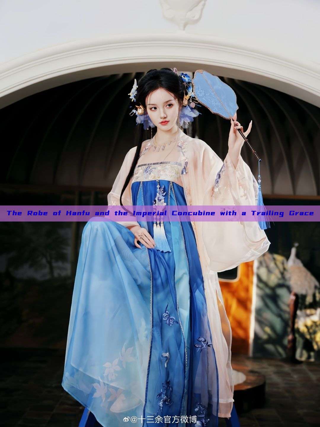 The Robe of Hanfu and the Imperial Concubine with a Trailing Grace The Robe of Hanfu and the Imperial Concubine with a Trailing Grace