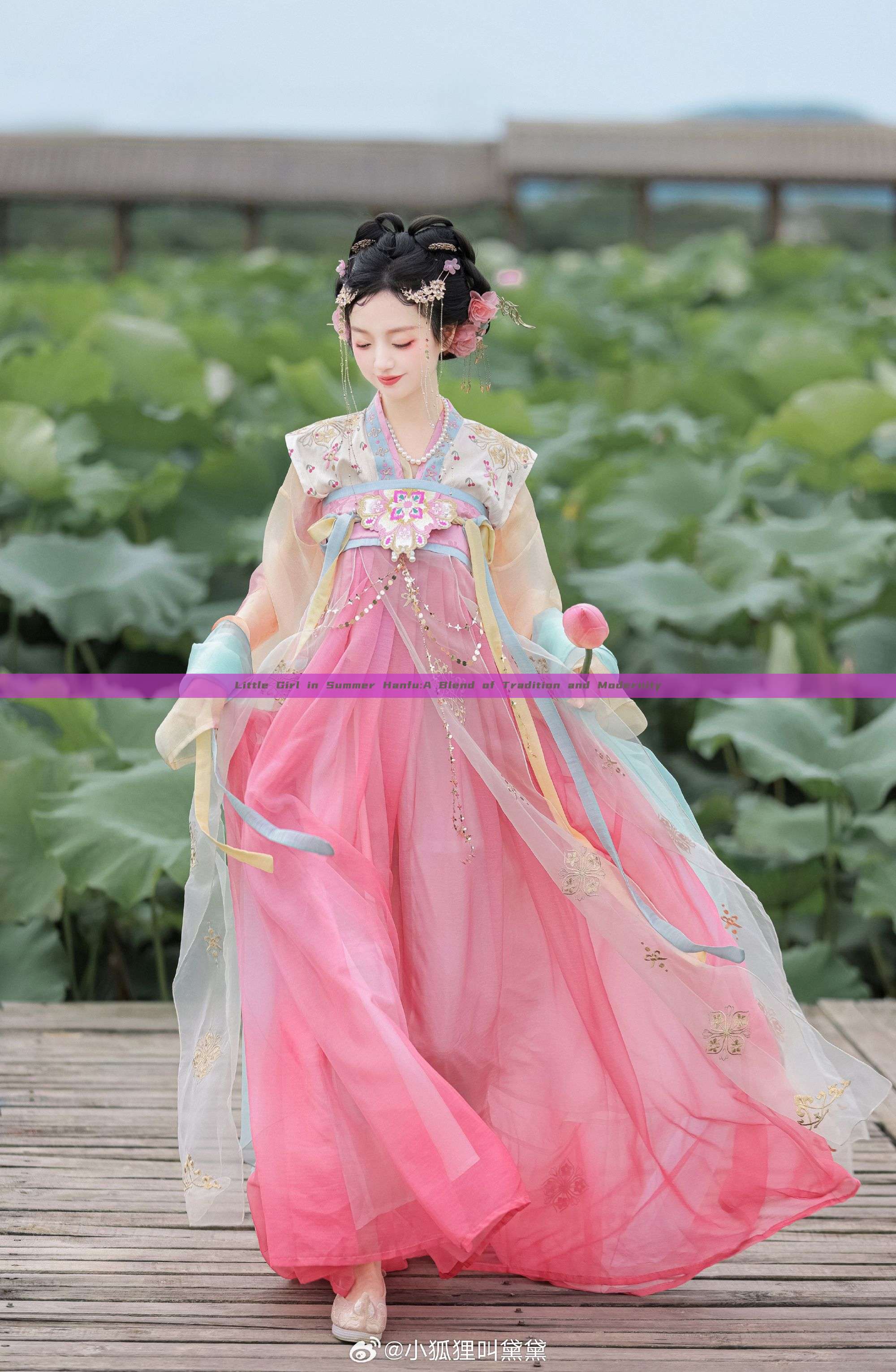 Little Girl in Summer Hanfu:A Blend of Tradition and Modernity Little Girl in Summer Hanfu:A Blend of Tradition and Modernity