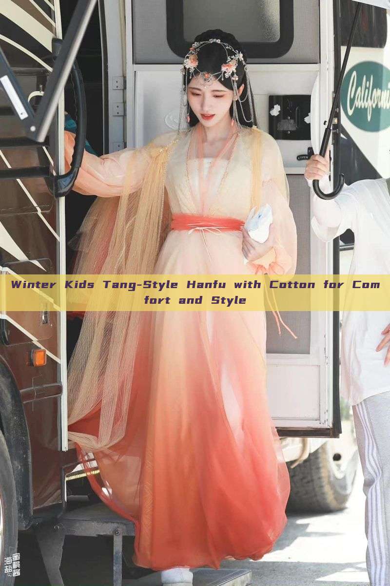 Winter Kids Tang-Style Hanfu with Cotton for Comfort and Style