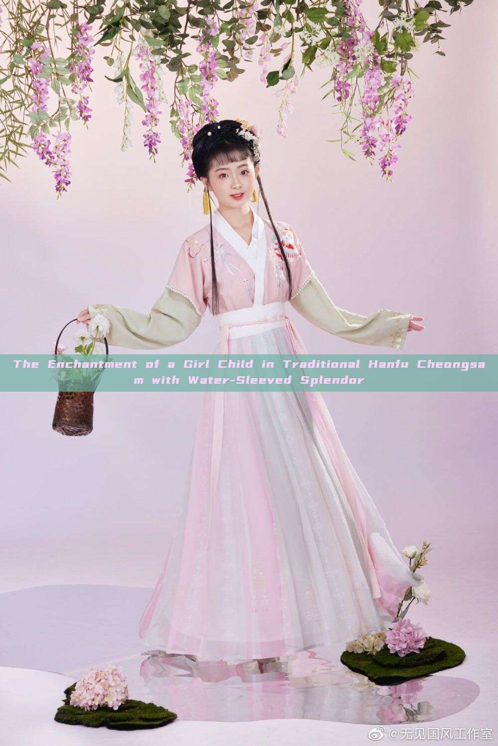 The Enchantment of a Girl Child in Traditional Hanfu Cheongsam with Water-Sleeved Splendor The Enchantment of a Girl Child in Traditional Hanfu Cheongsam with Water-Sleeved Splendor