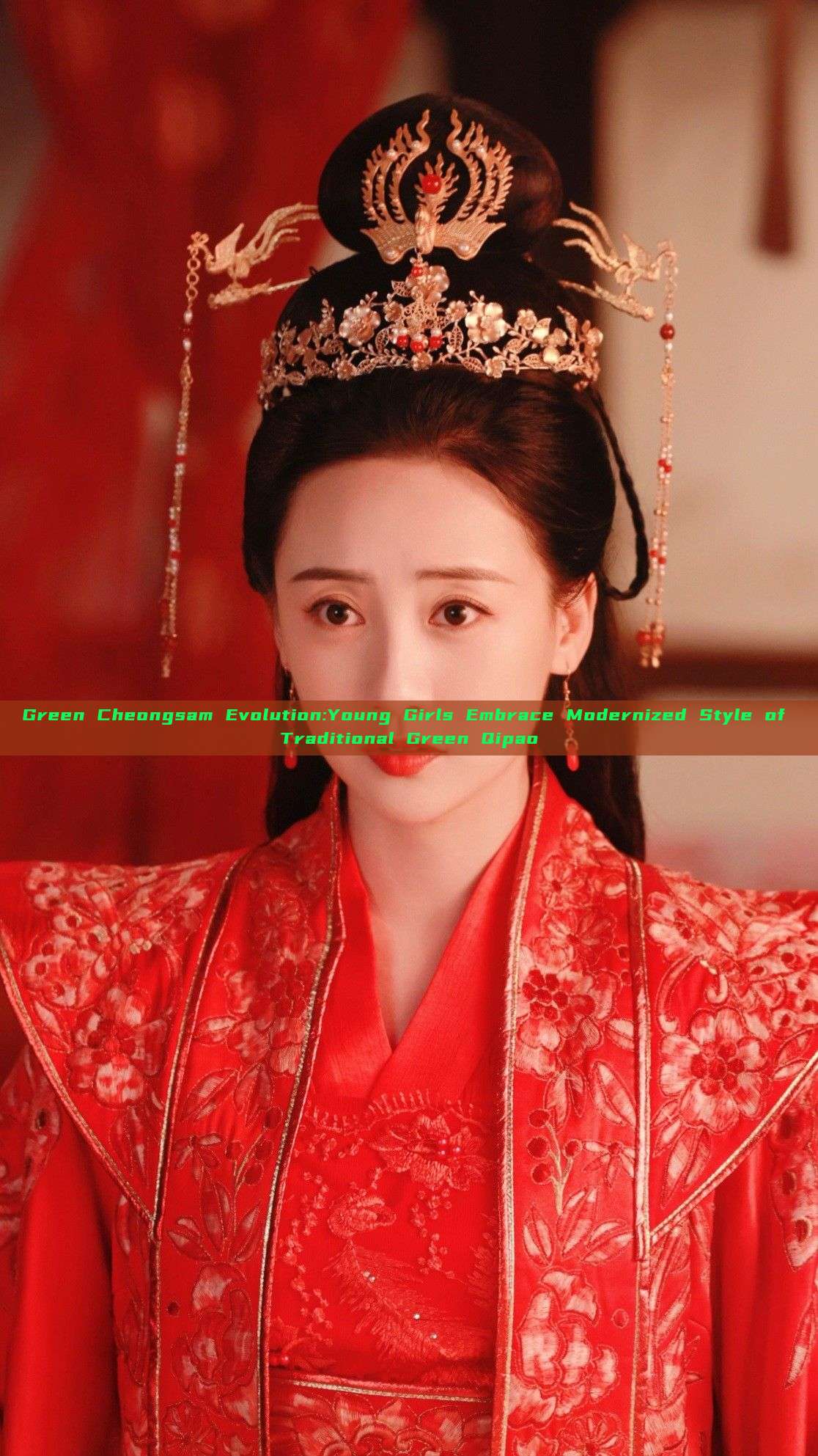 Green Cheongsam Evolution:Young Girls Embrace Modernized Style of Traditional Green Qipao Green Cheongsam Evolution:Young Girls Embrace Modernized Style of Traditional Green Qipao