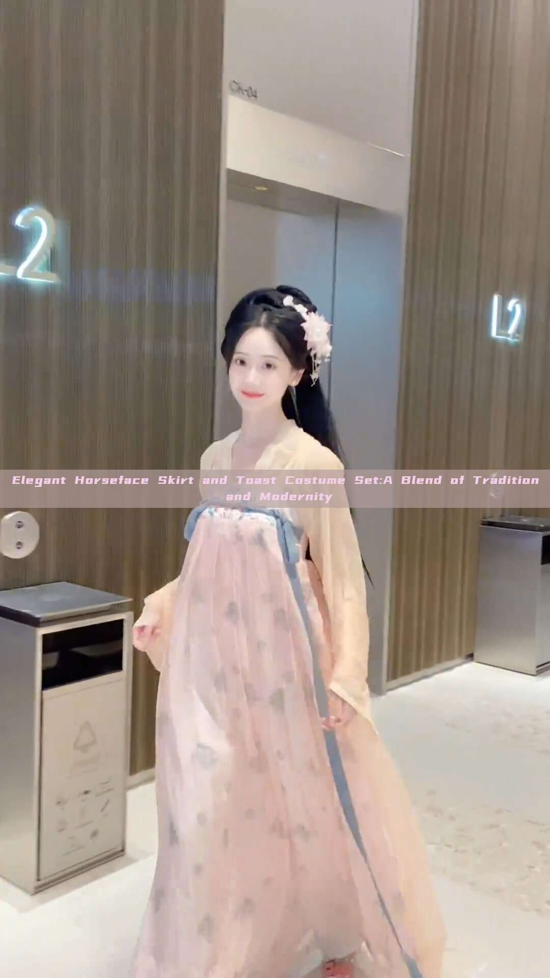 Elegant Horseface Skirt and Toast Costume Set:A Blend of Tradition and Modernity