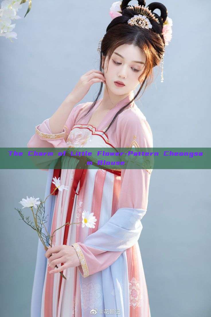 The Charm of Little Flower-Pattern Cheongsam Blouse