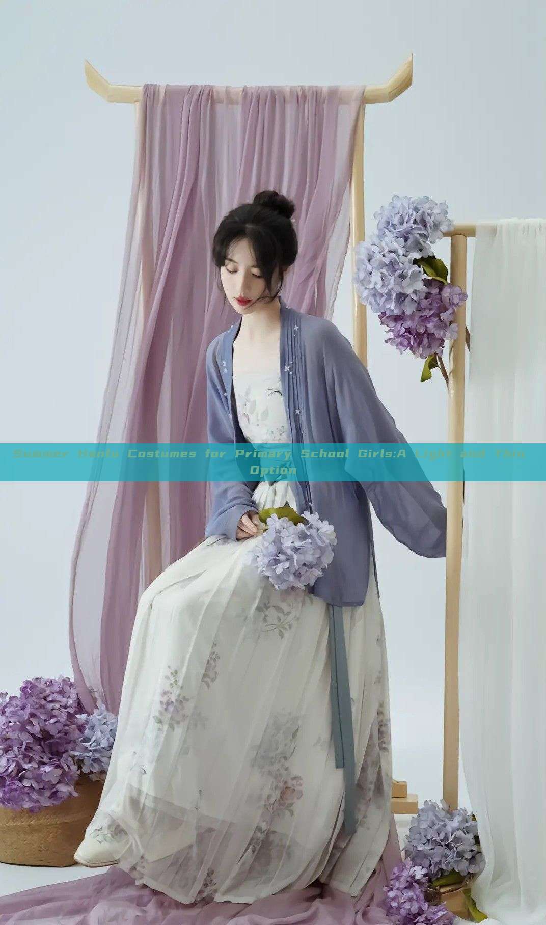 Summer Hanfu Costumes for Primary School Girls:A Light and Thin Option