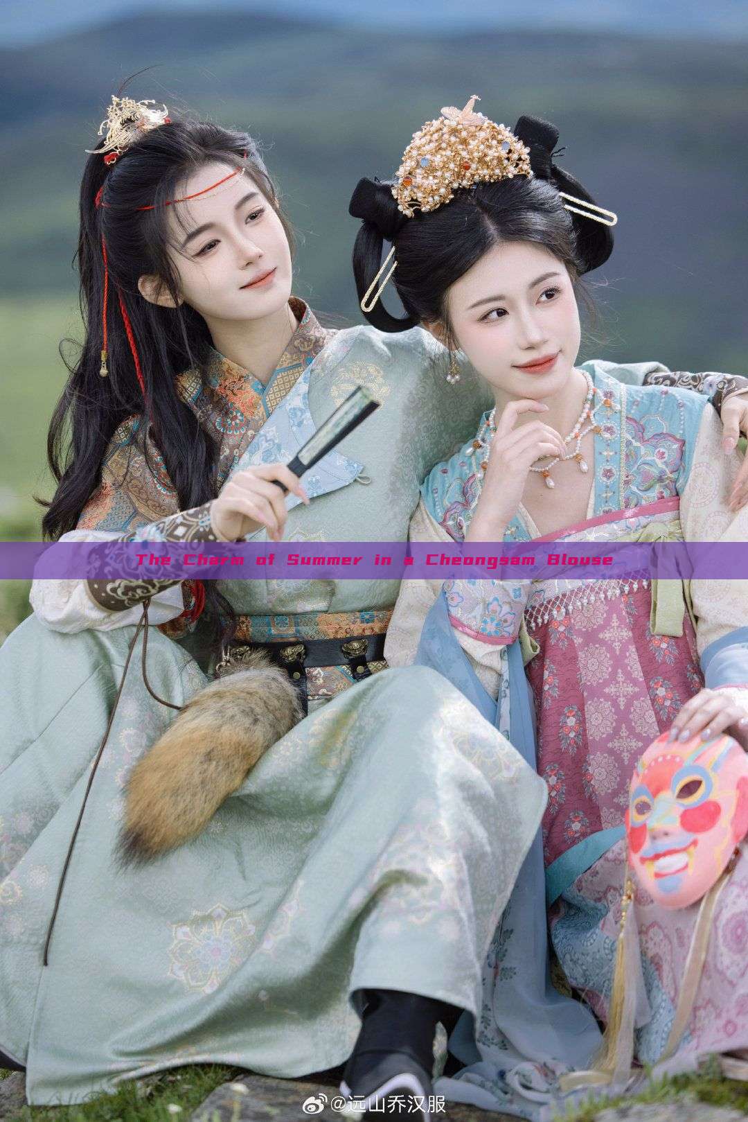 The Charm of Summer in a Cheongsam Blouse The Charm of Summer in a Cheongsam Blouse