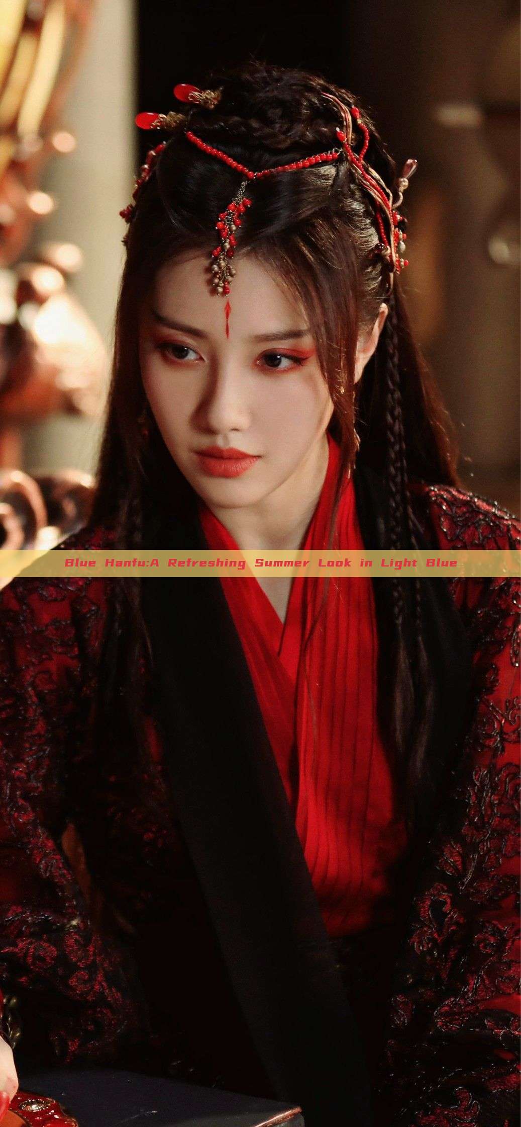 Blue Hanfu:A Refreshing Summer Look in Light Blue