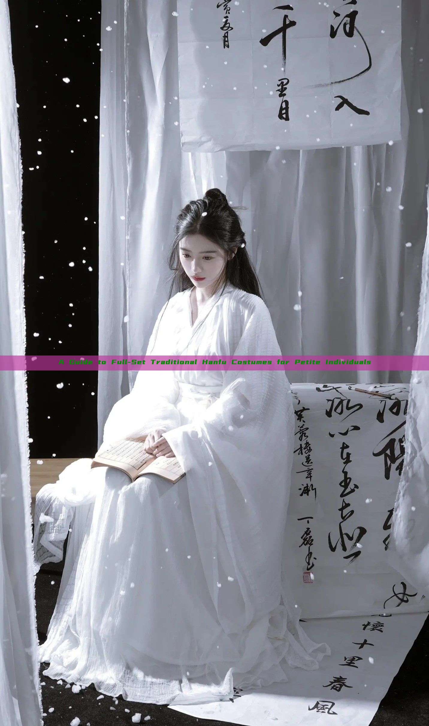 A Guide to Full-Set Traditional Hanfu Costumes for Petite Individuals A Guide to Full-Set Traditional Hanfu Costumes for Petite Individuals