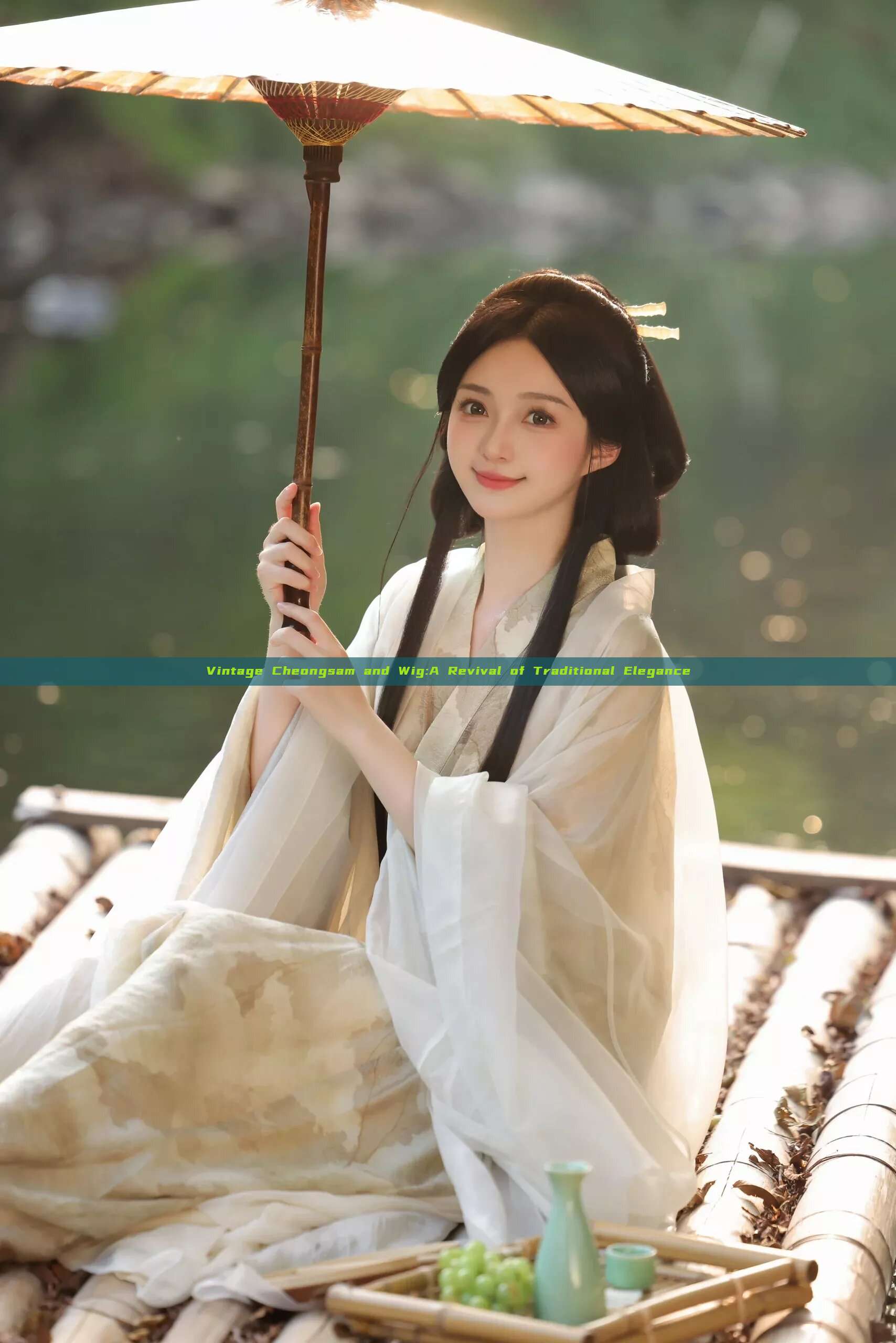 Vintage Cheongsam and Wig:A Revival of Traditional Elegance Vintage Cheongsam and Wig:A Revival of Traditional Elegance