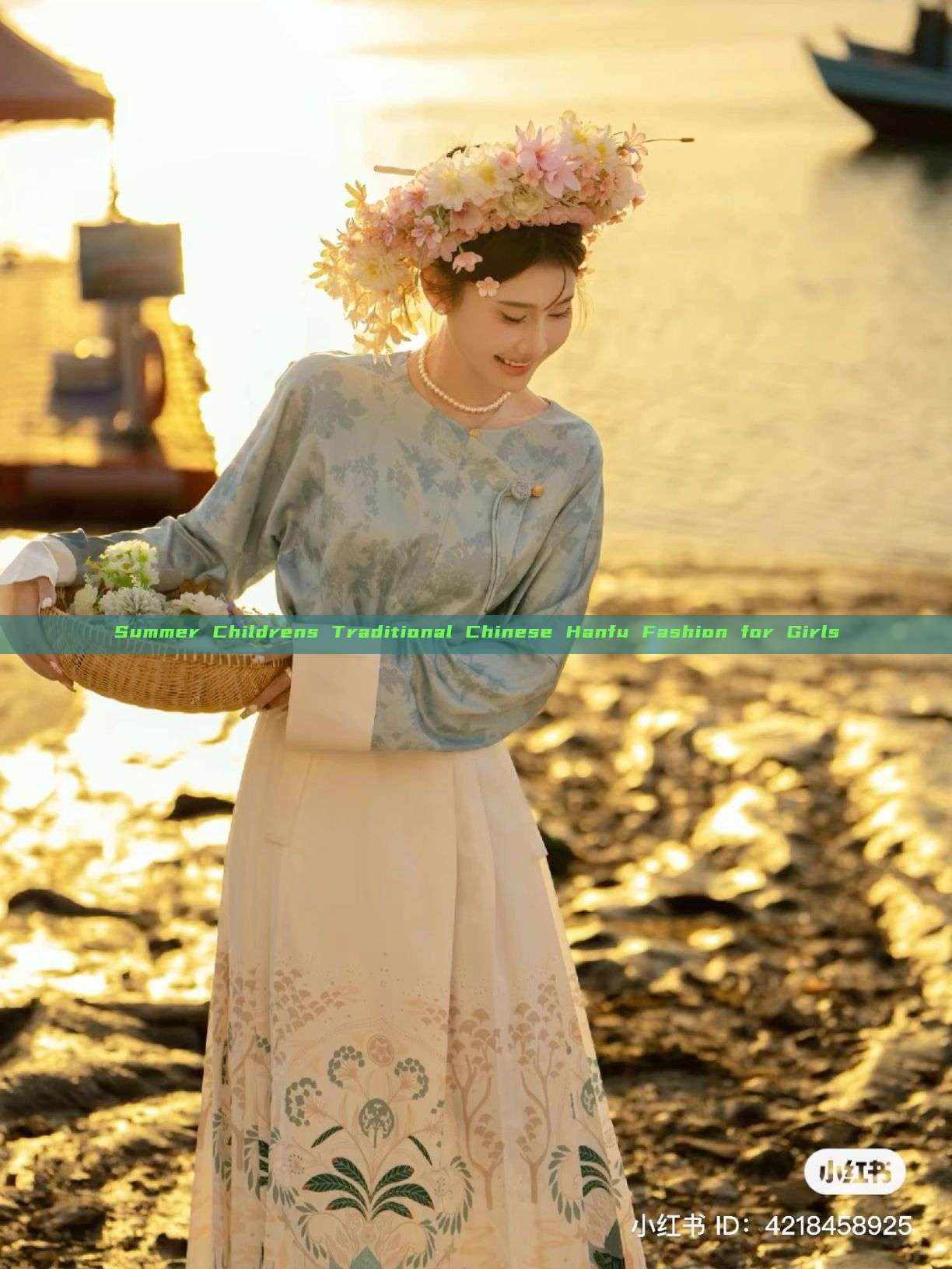 Summer Childrens Traditional Chinese Hanfu Fashion for Girls Summer Childrens Traditional Chinese Hanfu Fashion for Girls