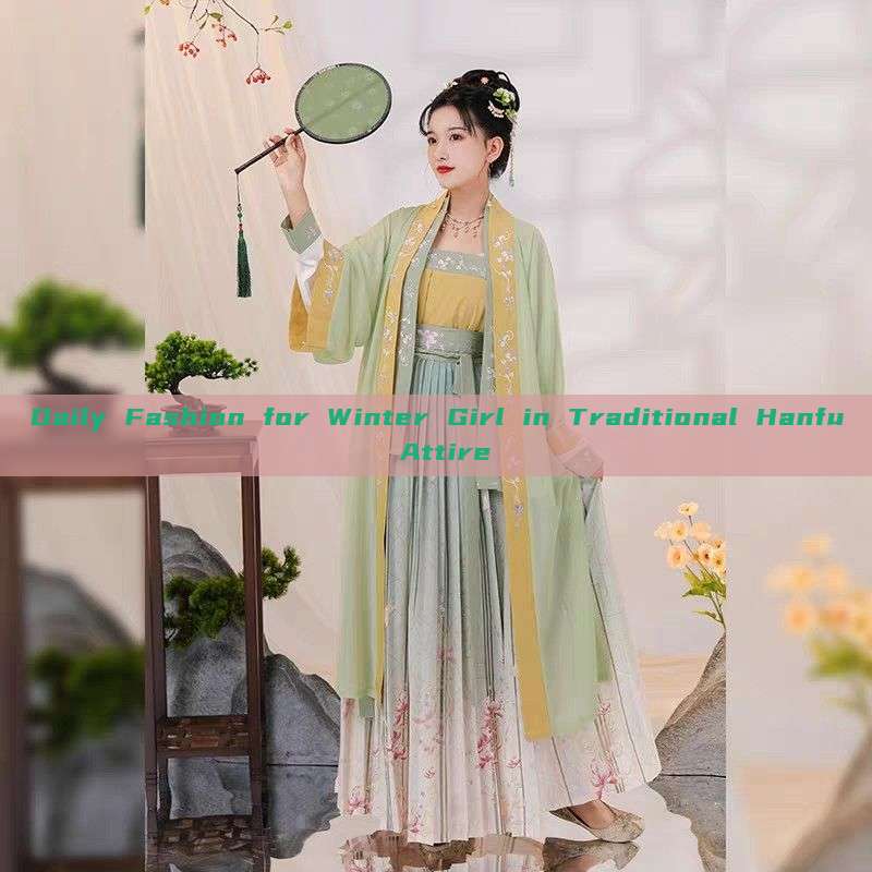 Daily Fashion for Winter Girl in Traditional Hanfu Attire Daily Fashion for Winter Girl in Traditional Hanfu Attire