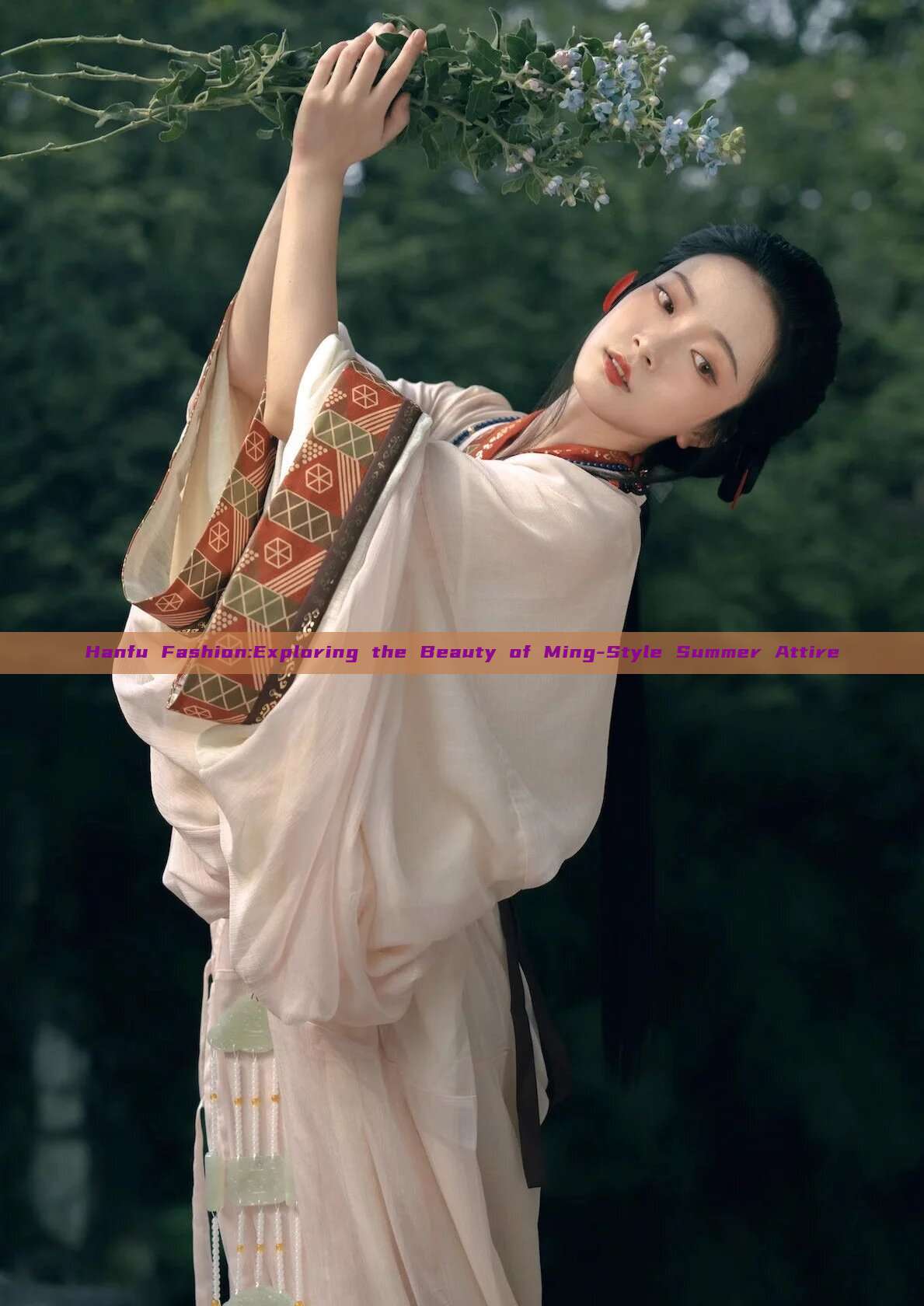 Hanfu Fashion:Exploring the Beauty of Ming-Style Summer Attire Hanfu Fashion:Exploring the Beauty of Ming-Style Summer Attire
