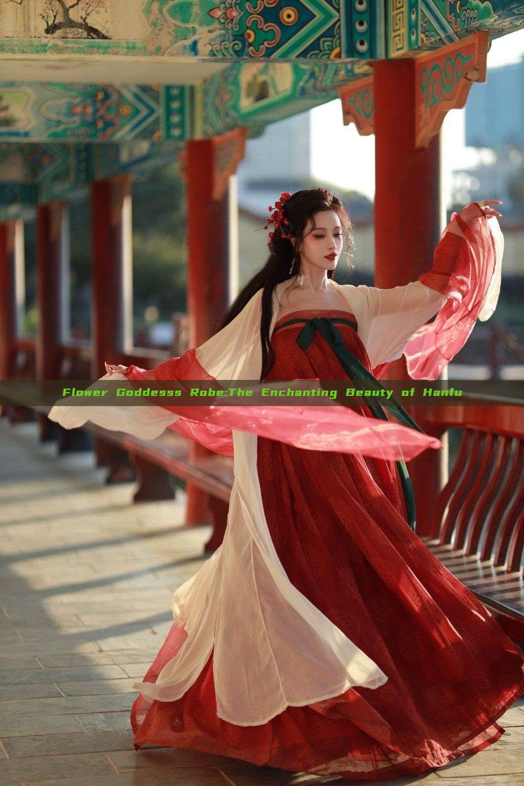 Flower Goddesss Robe:The Enchanting Beauty of Hanfu Flower Goddesss Robe:The Enchanting Beauty of Hanfu