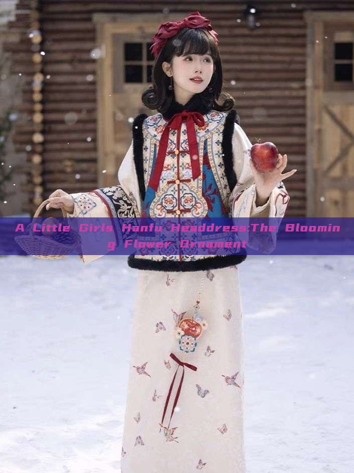 A Little Girls Hanfu Headdress:The Blooming Flower Ornament A Little Girls Hanfu Headdress:The Blooming Flower Ornament