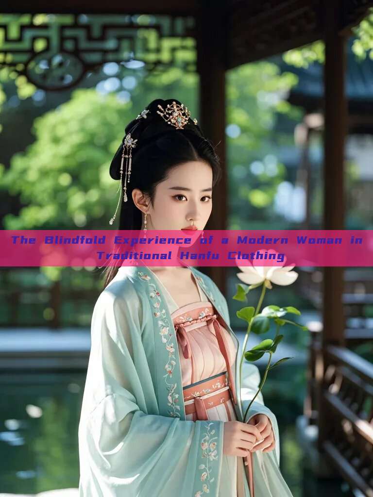 The Blindfold Experience of a Modern Woman in Traditional Hanfu Clothing