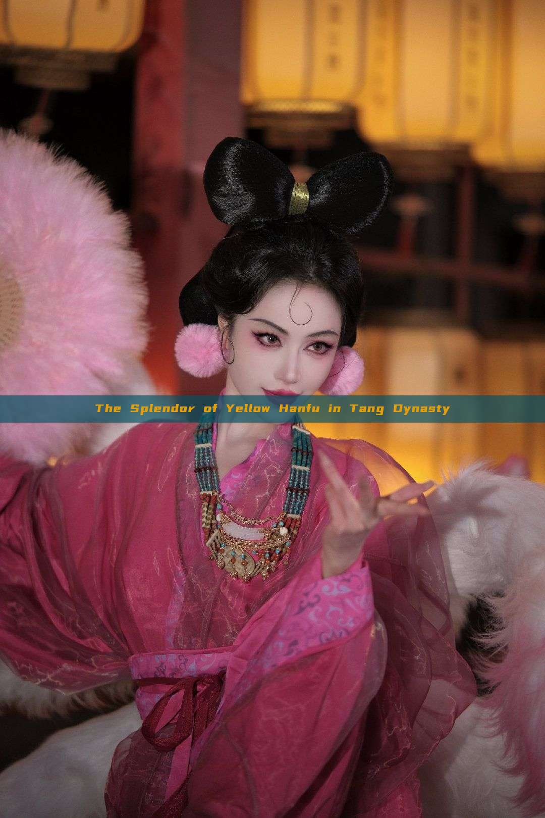The Splendor of Yellow Hanfu in Tang Dynasty The Splendor of Yellow Hanfu in Tang Dynasty