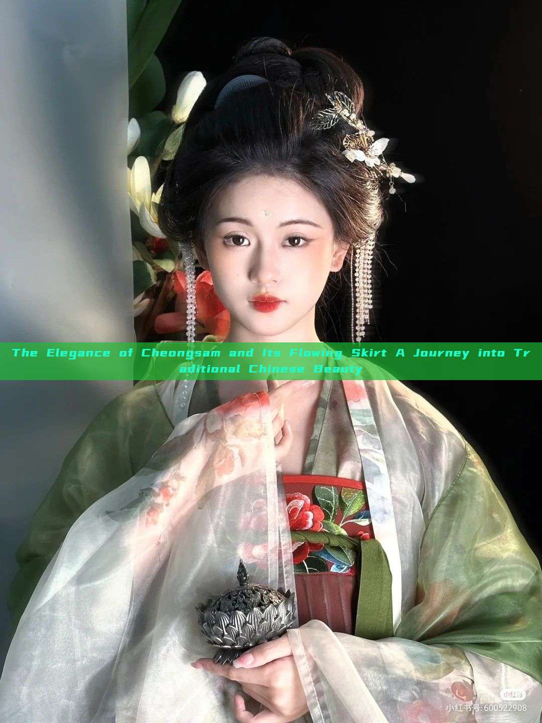 The Elegance of Cheongsam and Its Flowing Skirt A Journey into Traditional Chinese Beauty The Elegance of Cheongsam and Its Flowing Skirt A Journey into Traditional Chinese Beauty