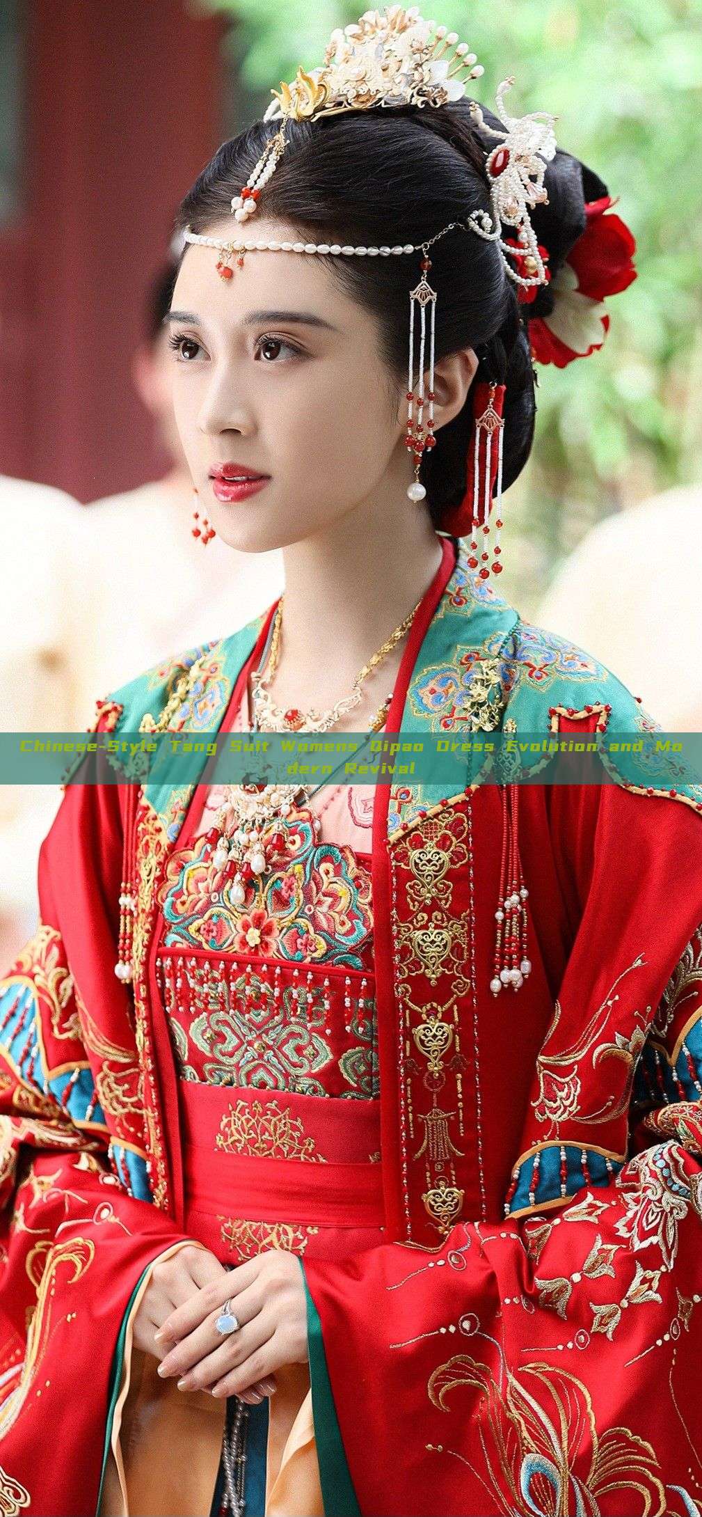 Chinese-Style Tang Suit Womens Qipao Dress Evolution and Modern Revival