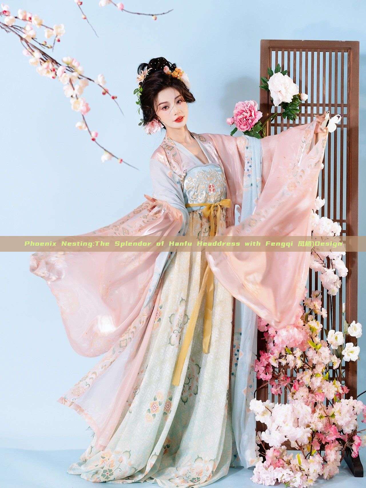 Phoenix Nesting:The Splendor of Hanfu Headdress with Fengqi 凤栖)Design Phoenix Nesting:The Splendor of Hanfu Headdress with Fengqi 凤栖)Design